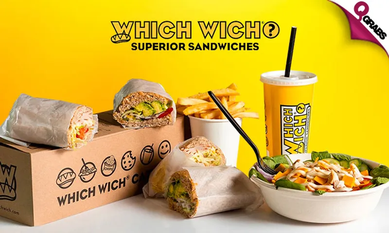Sandwiches, Salads & More at Which Wich!